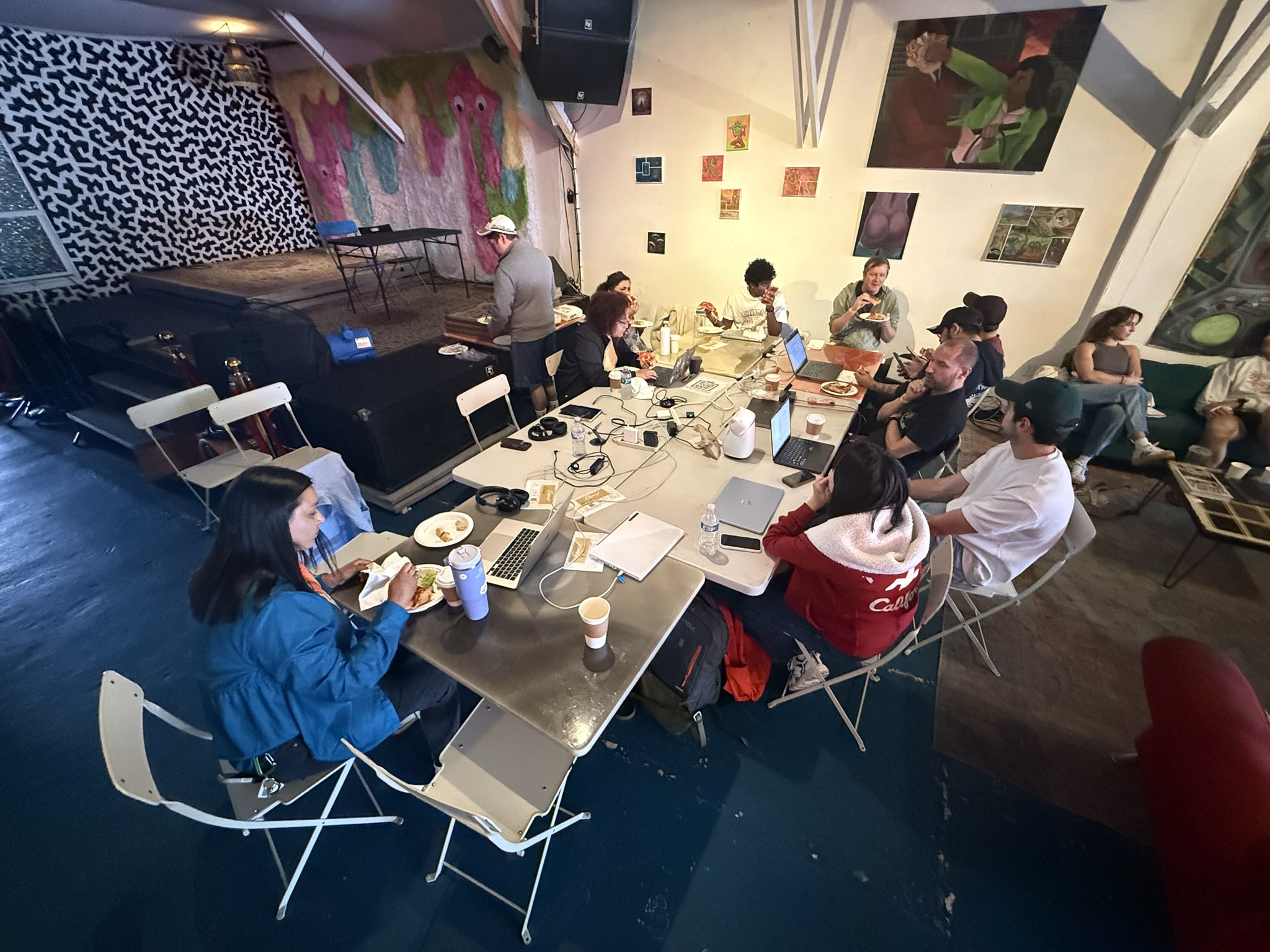 Group photo from Sharathon 1, May 16 2026 at The Template in Ocean Beach